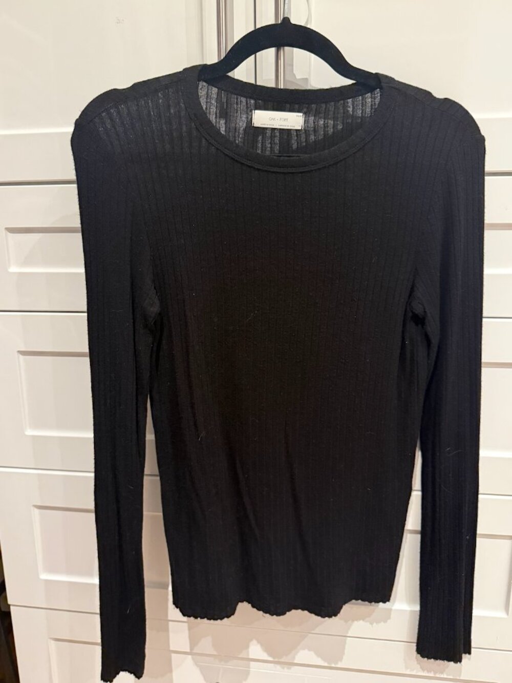 Oak + Fort black long sleeves